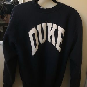 Duke crewneck sweatshirt in size Large